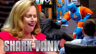 Sharks Just Can't Stop Laughing at Entrepreneur's Bottom Shuffle Workout! | Shark Tank AUS