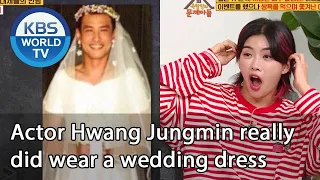 Actor Hwang Jungmin really did wear a wedding dress (Problem Child in House) | KBS WORLD TV 201120