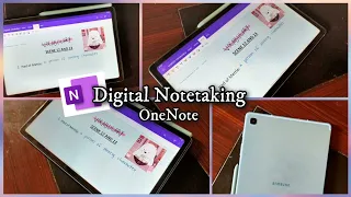 What can we do with the OneNote app on Samsung galaxy tab S6 lite | It's me  Lyntta