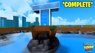 I FINISHED TITANS TOWER TYCOON ROBLOX