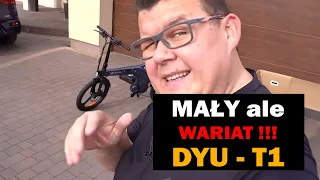 Najmniejszy i najtańszy rower elektryczny - DYU t1