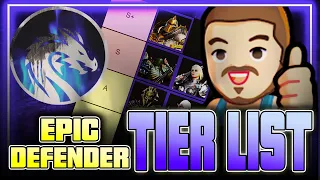 EPIC DEFENDERS - Official Tier List - Full Reviews ft. @DragonSlayersCommunity ⁂ Watcher of Realms