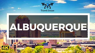 Albuquerque Drone 4K | Beautiful City in New Mexico | USA 🇺🇸