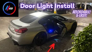 BMW 6 Series Door/Floor Welcome Light Install/Unboxing/Review