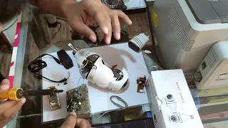 How to repair v380 ptz bulb camera|| WiFi smart ip camera repair  review  bangla.