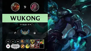 Wukong Jungle vs Vi - KR Challenger Patch 14.9