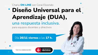 Diseño Universal para el Aprendizaje DUA. una respuesta inclusiva - Coral Elizondo