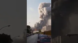 Explosion at Beirut port on Aug 4