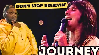 Journey - Don't Stop Believin'(Live 1981:Escape Tour-2022 HD remaster)| REACTION #reaction #journey