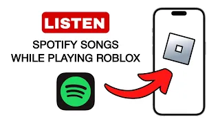 How to Listen to Spotify Music While Playing Roblox on Iphone or Ipad - 2024 (Quick And Easy)