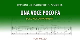 Una voce poco fa Karaoke piano / Il barbiere di Siviglia / Gioachino Rossini