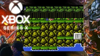Contra Anniversary Collection Xbox Series X Gameplay