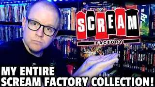 MY ENTIRE SCREAM FACTORY COLLECTION! | BLURAYS AND 4KS!