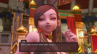 DRAGON QUEST XI (PS4) - Jinxed Jade Boss Fight