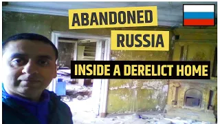 ABANDONED RUSSIA - WOULD YOU GO INSIDE?? Exploring a DERELICT ABANDONED Russian Rural Home