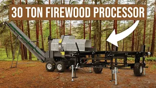 30 ton Firewood Processor - LANTZMANN PROC30G+ PRO