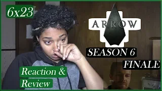 ARROW 6x23 (Season FINALE)- "Life Sentence" Reaction and Review