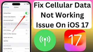 How To Fix Cellular Data Not Working Issue On iOS 17
