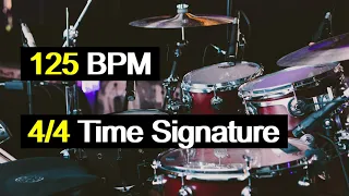 125 BPM - 4/4 Time Signature Drum Track ( This one is a TRACK! More Complexed than a simple loop )