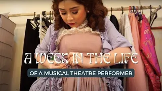 VLOG: WEEK IN THE LIFE OF A MUSICAL THEATRE ACTOR (PHILIPPINES) | Jillian Ita-as