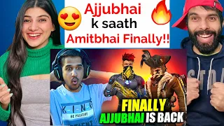 Finally AjjuBhai and AmitBhai is BACK | Desi gamers Toatal Gaming Reaction