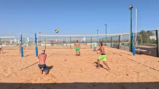 Пляжный волейбол - сборы Египет - игры (09.05.2024 вечер)