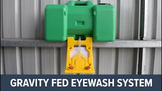 Portable Gravity Fed Eye Wash Station | Global Spill & Safety