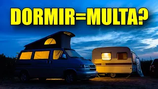 👮 ¿Me pueden multar por dormir en una autocaravana...? 🚙