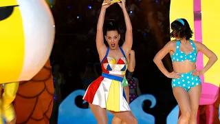 [4K/60FPS] Katy Perry - Teenage Dream~California Gurls (Live @ Super Bowl)