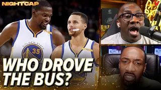 Unc & Gil debate whether Kevin Durant or Steph Curry led Warriors to back-to-back titles | Nightcap