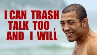 JOSE ALDO finally embracess trash talk and gets retirement Football from MAX HOLLOWAY , and more