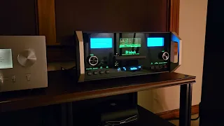 METERS...! YAMAHA A-S3000 AND MCINTOSH MCD12000