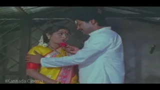 Charanraj & Bhavya First Night Scene || Kannada Movie Scenes || Kannadiga Gold Films || HD
