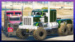 GTA 5 Roleplay | RedlineRP  | if you LIKE TRUCKS watch this!    #594