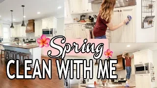 CLEAN THE HOUSE WITH ME 2019 | SPRING CLEANING | DEEP CLEAN KITCHEN