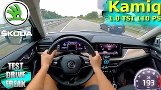 2022 Skoda Kamiq 1.0 TSI DSG 110 PS TOP SPEED AUTOBAHN DRIVE POV