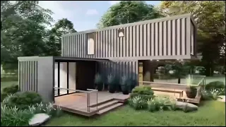 Modern Shipping Container House