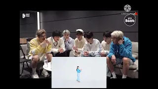 BTS react to Na Haeun Permission to Dance (FANMADE)