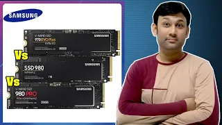 कौनसी SSD Best है ? Samsung 970 Evo Plus Vs Samsung 980 Vs Samsung 980 Pro |TechnoBaazi| |Hindi|