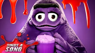 Grimace Sings A Song (Scary And Spooky McDonald's Horror Parody)