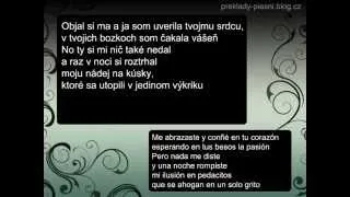 Natalia Oreiro - Cómo te olvido (preklad + text)