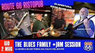 The Blues Family  on the stage @Route 66