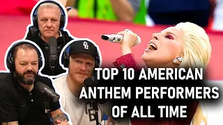 Top 10 Best American Anthem Performances of All Time REACTION | OFFICE BLOKES REACT!!