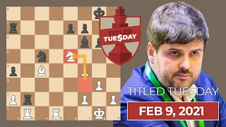 Svidler Dominates Titled Tuesday