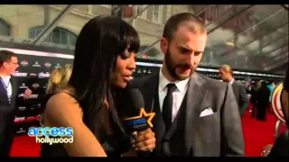 Avengers Premiere Chris Evans