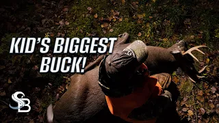 A Kid's Biggest Buck Ever | Action-Packed Youth Deer Hunt in Maine | Sea Bucks