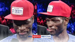 "I let my people down" 🇬🇭🥺 | Richard Commey's emotional interview after losing to Vasiliy Lomachenko