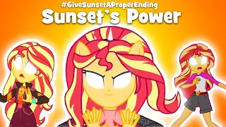 Moments of Sunset Shimmer Using Her Geode Power - #GiveSunsetAProperEnding #SaveEquestriaGirls
