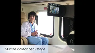 Ali ve nazlı helikopterde  🚁  Muzice doktor backstage 🎥  Alnaz ❤️