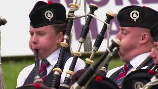Police Scotland Fife Pipe Band — Medley Performance — World Pipe Band Championships 2023